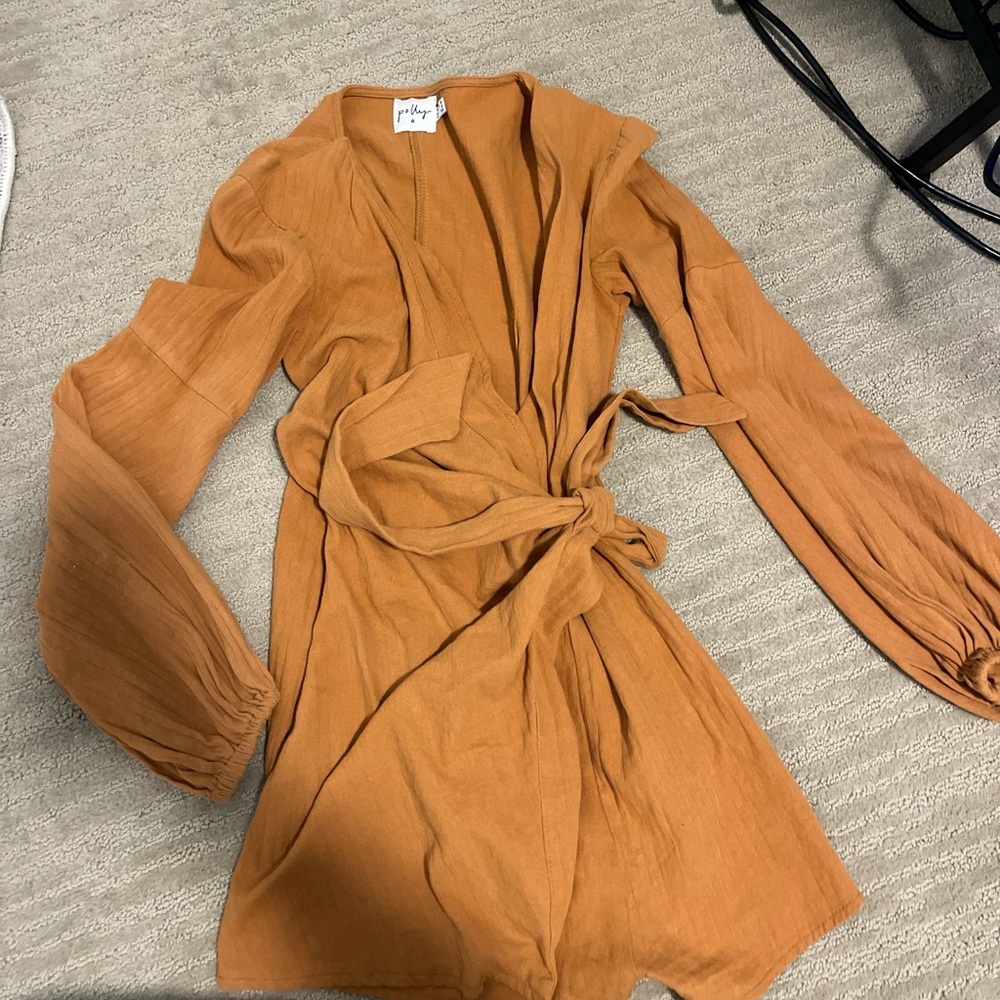 Polly Orange Top